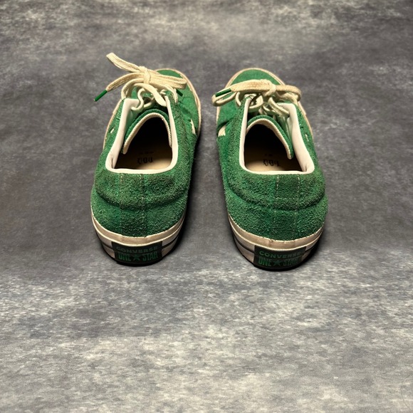 Converse One Star Suede Green Low Top Sneakers Men's 11.5 - Picture 6 of 8